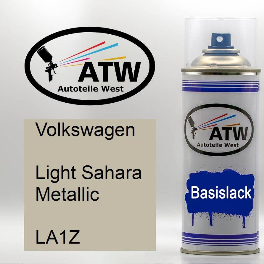 Volkswagen, Light Sahara Metallic, LA1Z: 400ml Sprühdose, von ATW Autoteile West.